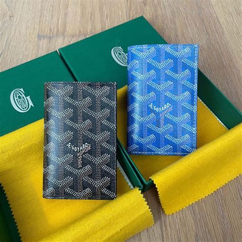 goyard orange small wallet price|goyard men's wallet price.